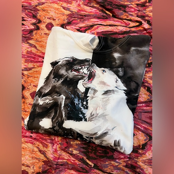 🖤EUC🤍 Blackmilk Lora Zombie Wolf Hoodie - Picture 6 of 8